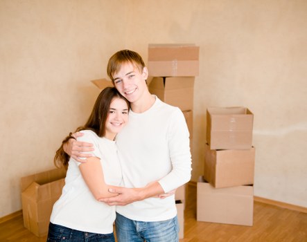Settling into a new Bayswater home with boxes and furniture in place