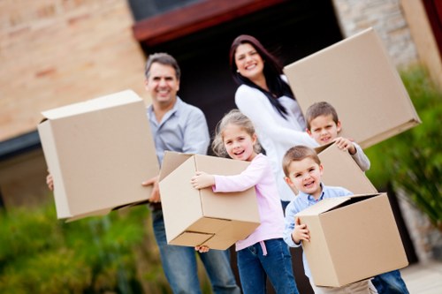 Business relocation logistics in Bayswater with office equipment
