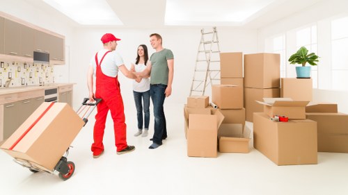 Insurance and safety focus for a removal van service in Bayswater
