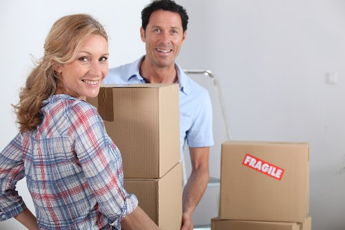 Bayswater moving van helping with a residential or commercial transport job