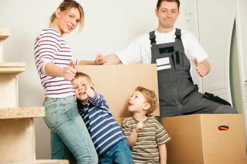 Loading furniture safely during removals in Bayswater